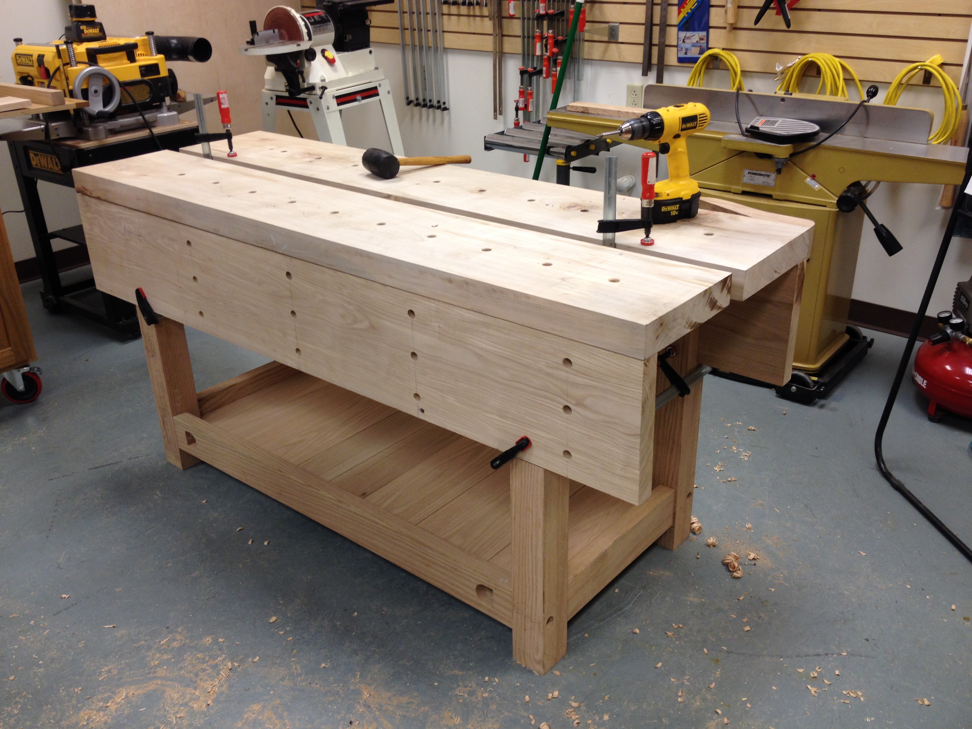 Nicholson Bench Project – A gallery A Woodworker's Musings